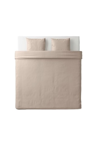 Ikea Nattjasmın Çift Kişilik Nevresim Takımı 220 X 240 Cm Bej