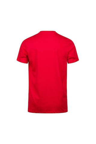 2as Alex Baskılı Erkek Sıfır Yaka T-shirt 047 Kırmızı