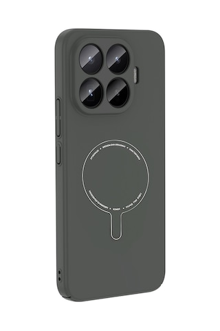 Maks Technology Mi 17t Pro Kılıf M-safe Şarj Özellikli Kamera Korumalı Mkst Elio Sert Pc Kapak - Siyah
