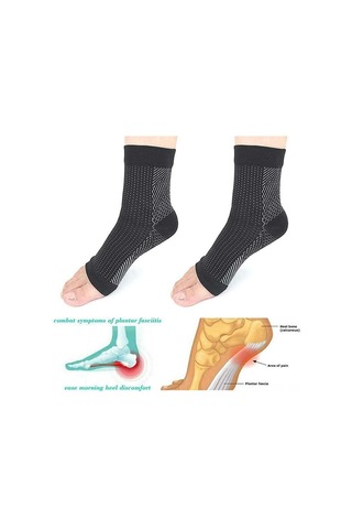 6 Çift Dr Sock Soothers Çoraplar Anti Yorgunluk Kompresyon Ayak Kılıfı Destek Bandı Erkekler Ve Kadınlar İçin, Ağrı İçin Bakır Ayak Kompresyon Kılıfı L/xl Çok Renkli