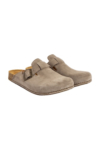 Terlik Kadın N5796 El Naturalista Sılk Suede Taupe / Balance Taupe / Balance Vizon