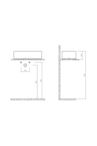 Kale Eternal Tezgah Üstü Lavabo 50 x 25CM 7113459800