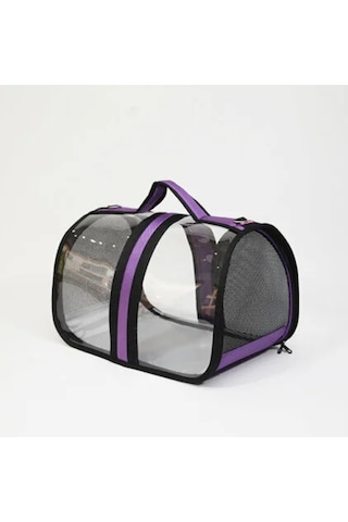 Bacco Milano Şeffaf Köpek Taşıma Çantası 43 x 30 x 21 CM