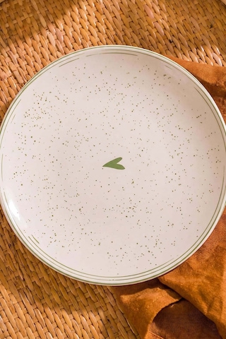 Livia Ege 4'lü Pasta & Sunum Tabağı 20 Cm Çok Renkli