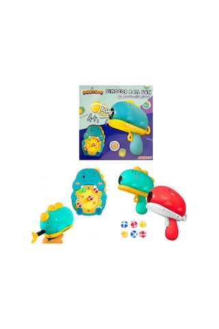 Dinozor Ball Gun Hedef Oyunu Top Atan Dinozor Tabanca 6+