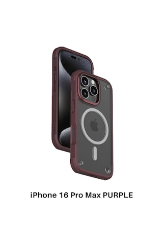 Momax MUAP24XLU AiR CaseForm Apple Uyumlu iPhone 16 Pro Max Manyetik Telefon Kılıfı