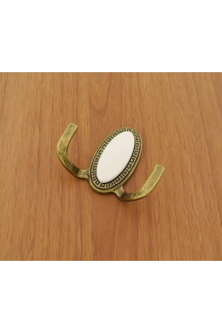 Azimkar Hırdavat Bambu Askılık Antik Sarı Beyaz Diğer