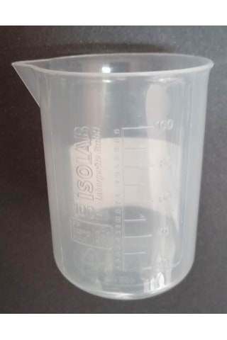Isolab Plastik Beher 100 ML Isolab Plastik Beher 100 ML