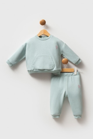 U.S. Polo Assn. Kız Bebek Yeşil Takım Yeşil