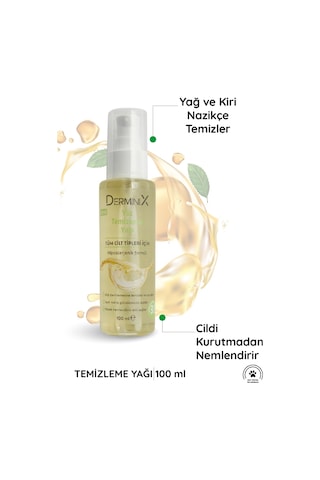 Derminix Yüz Temizleme Yağı 100 ML
