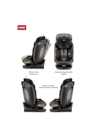Kanz Orbit I-size Oto Koltuğu Siyah