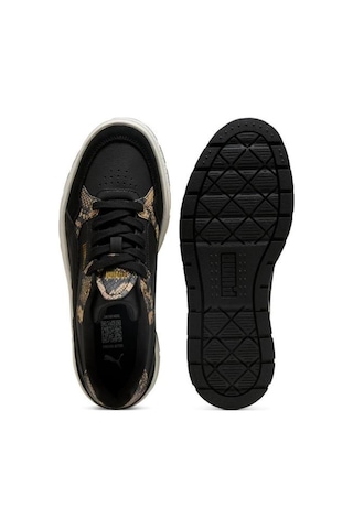 Puma Karmen Iı Idol Snake Chic 400395 02 Kadın Sneaker Ayakkabı Siyah Altın 36-40 Siyah - Altın
