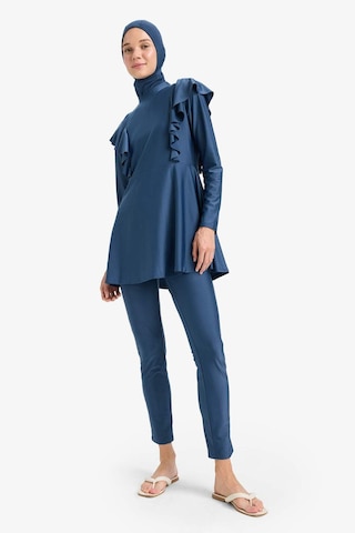 DeFacto Regular Fit 5'li Hızlı Kuruyan Burkini Takımı E7999AX25HSNV241