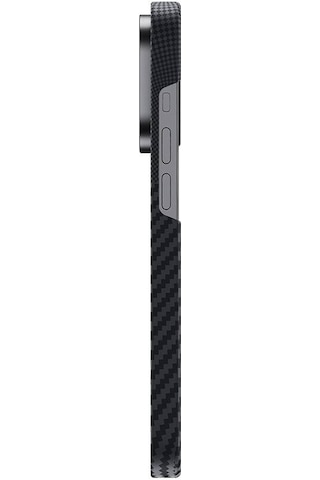 Apple Uyumlu iPhone 15 Kılıf Magsafe Şarj Özellikli Karbon Fiber Benks Montage Armorair 600d Kevlar Kapak