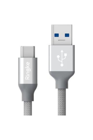 Ringke Type-C Çelik Örgü Data/ Şarj Kablosu 1.2 M