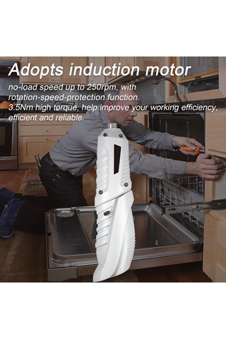 Symbee 3.6v Şarjlı Mini Vidalama Seti - 47 Parça, Led Aydınlatmalı, 250 Rpm, 3.5nm Tork, Usb Şarj Beyaz