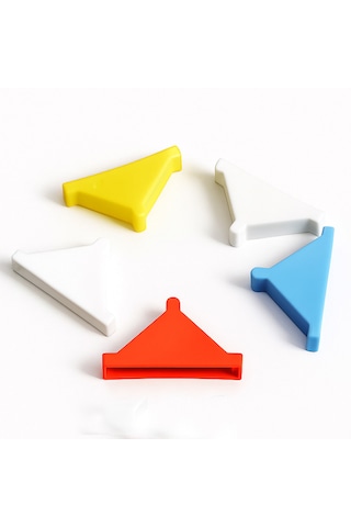Ayrıntıshop Cam Köşe Koruyucu Plastik Takoz 4mm İle 6mm 2000adet