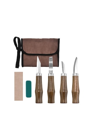 Suntek 7x Ahşap Oyma Bıçağı Kiti Ağaç İşleme Kesici