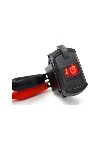 4,20a Usb Şarj Port Marine Dikdörtgen 12v 24v Voltmetreli