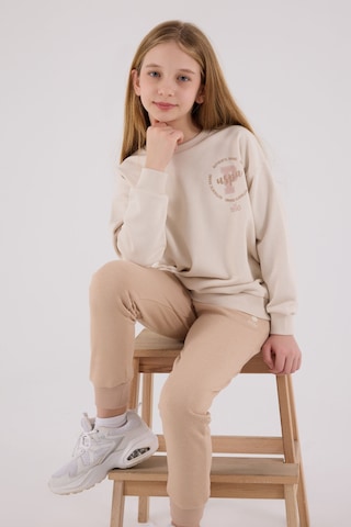 U.S. Polo Assn. U.s. Polo Assn Kız Çocuk Krem Eşofman Takımı Us2313-c-v2 KREM