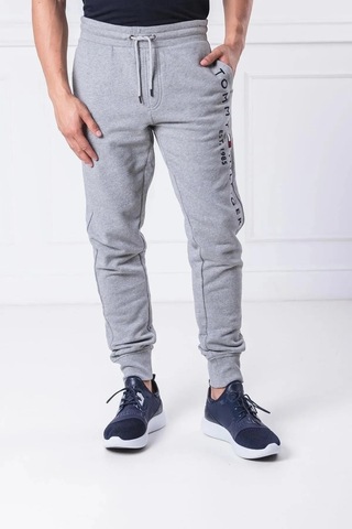 Tommy Hilfiger Erkek Alt Eşofman Gri