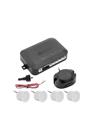 GPR AUTO PARTS  SES İKAZLI PARK SENSÖRÜ (SESLİ) BEYAZ SENSÖR