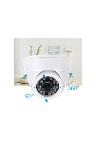 1200tvl Gözetim Kamerası Güvenlik Cctv Kapalı Alan Gece Görüşü 1/3 In Cmos Ir-cut Pal Sistemi