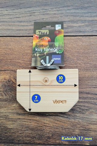 Vixpet Venty Papağan Stant Tünek 10 cm | Sultan | Muhabbet | Forpus | Sevda | Cennet | T446