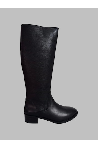 Castle Black Cb-19900-1 Kadın Deri Fantazi Çizme Siyah