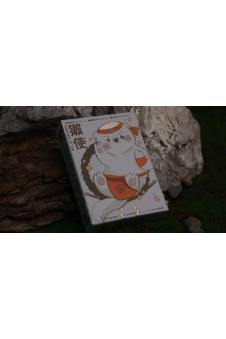 Room One Samurai Otter Hono Edition Standard Red Premium Oyun Kağıdı İskambil Kartları Destesi