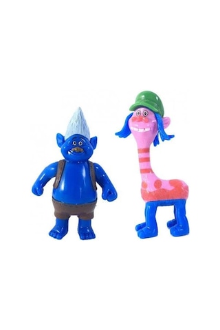 Trolls Yağmur Ormanı Şans Bebekleri 2 Li Figür - Tbg256562