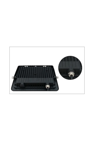 100w Led Projektör- 8000 Lümen- Beyaz Işık-