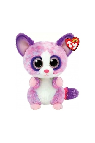 TY Peluş Becca the Pink Bush Baby Regular Beanie Boo