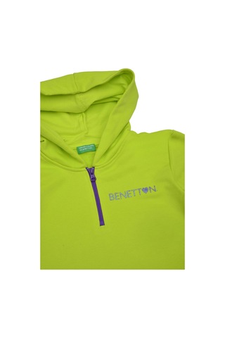 Kız Çocuk Sweatshirt - Yeşil Yağ Yeşili