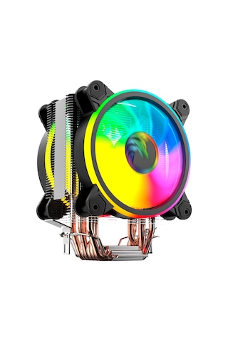 Gametech Hd6.2 Pro Cpu Soğutucu 2X12 Cm Led Fan Intel Amd 2011