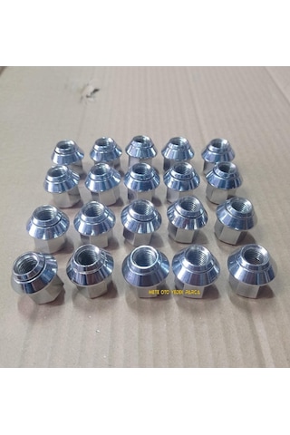 Focus Bijon Somunu Takımı Yüksüklü 20 Adet M12 X 1.5 19Mm