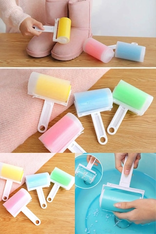 Tüy Ve Toz Toplama Rulosu Yıkanabilir Temizleyici Aparat Diğer