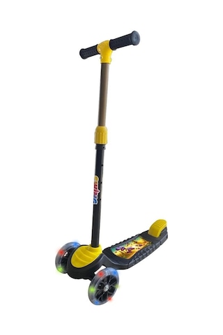 Swsc6-ı Işıklı Swing Scooter Sarı -kolat