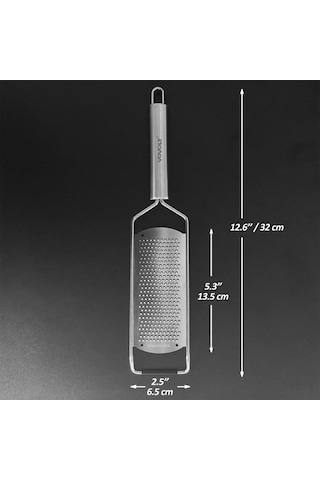 Createtech Zester Ve Tarçın Sert Sarımsak, Rendesi Rende Profesyonel Peynir, Paslanmaz Narenciye Mutfak Meyveleri, Keskinliğinde Jilet İnce, İnce İçin Hindistan Cevizi Çelik Bıçaklı Biber, Nc