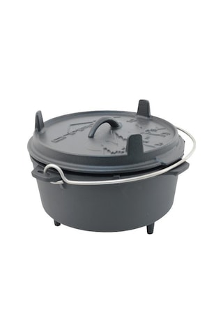 Campout Döküm Tencere 10 Inch Çok Renkli