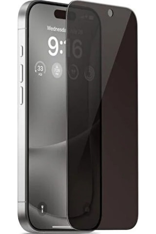 Pp Apple Uyumlu iPhone 17 Pro Max Anti-static 3d Prıvacy Hayalet Toz Tutmayan Kırılmaz Ekran Koruyucu