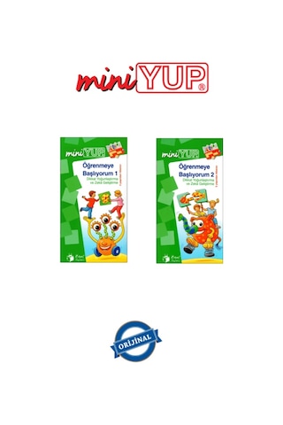 Miniyup 4 - 6 Yaş Öğrenmeyi Öğreniyorum Eğitim Seti