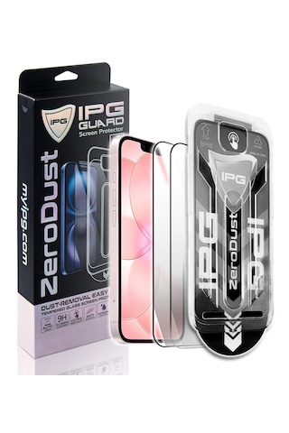 Ipg Zero Dust Apple İphone 17e Uyumlu Otomatik Toz Temperli Cam 2 Adet . Aplikatör İle Kabarcıksız Ve Kolay Montaj, Parmak İzi Tutmayan 9h Çizilmez Yüzey