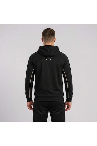 Siyah Joma Erkek Günlük Sweatshirt Kapşonlu Full Zip Actıve 4241306