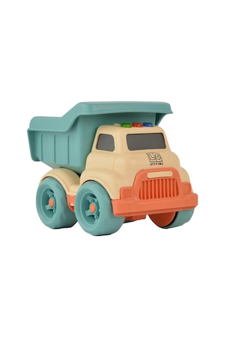 Lc Işıklı Ve Sesli Minik Kamyon Beyaz