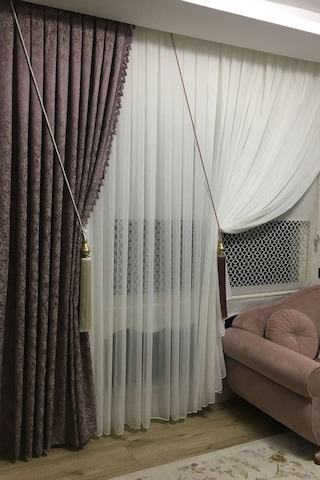 Fon Perde Bağlama Aparatı Kornişe Takmatik Tek Adet , Kruvaze Bağ (530643442)