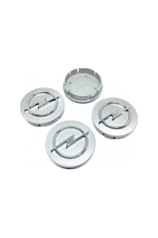 Opel Kabartma Geçme Jant Göbeği Gri 4'Lü 60Mm-55Mm (508319190) Opel Kabartma Geçme Jant Göbeği Gri 4'Lü 60Mm-55Mm (508319190)