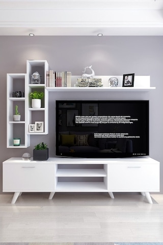 Istanbul Dolaplı Tv Ünitesi 1 Beyaz