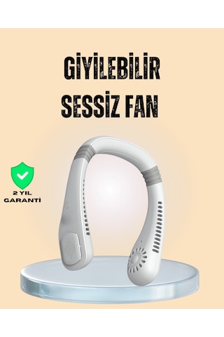 Esnek Silikon Tasarımlı Taşınabilir Kişisel Fan - Lisinya