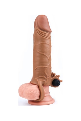 Truva Shop Lovetoy Perfect 5 Cm Dolgulu Realistik Uzatmalı Penis Kılıfı